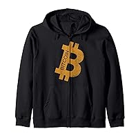 Bitcoin cryptocurrency Zip Hoodie