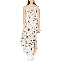 Laundry by Shelli Segal Women's Blush Camo Jersey Maxi Dress