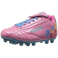 Vizari Blossom FG Soccer Shoe for Toddler/Little Kid | Synthetic Leather, Machine Washable, Unique Graphics, Comfortable Design, Durable Rubber Outsole (Toddler/Little Kid)