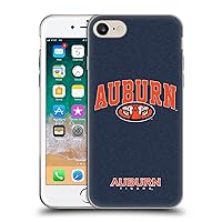 Head Case Designs Officially Licensed Auburn University AU Campus Logotype Soft Gel Case Compatible with Apple iPhone 7/8 / SE 2020 & 2022