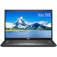 Dell Latitude 7480 Business Laptop with Backlit Keyboard, 14in FHD(1920x1080) Notebook, Dual Core i5-6300U 3.0GHz, 16GB RAM, 256GB SSD, Win10 pro(Renewed)