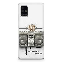 PadPadStore Retro Records Phone Case Compatible with Samsung Note 10 Clear Flexible Silicone Hip hop Shockproof Cover