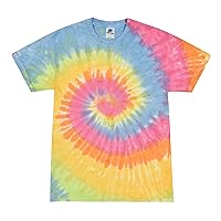 Colortone - Multi-Color Tie-Dyed T-Shirt - 1000