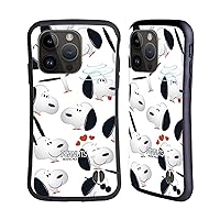 Head Case Designs Officially Licensed Peanuts Snoopy Character Patterns Hybrid Case Compatible with Apple iPhone 15 Pro