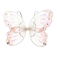 Mozlly Butterfly Wings - Princess Glitter Pixie Fairy Wings for Girls, Dress Up Pretend Play Accessory for Halloween Costume
