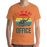 Great Helicopter Pilot Saying Retro Funny Gift Men T-Shirt