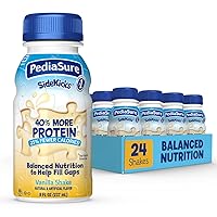 SideKicks, High Protein Nutrition Shake for Kids, Vanilla, 8 fl oz (Pack of 24)