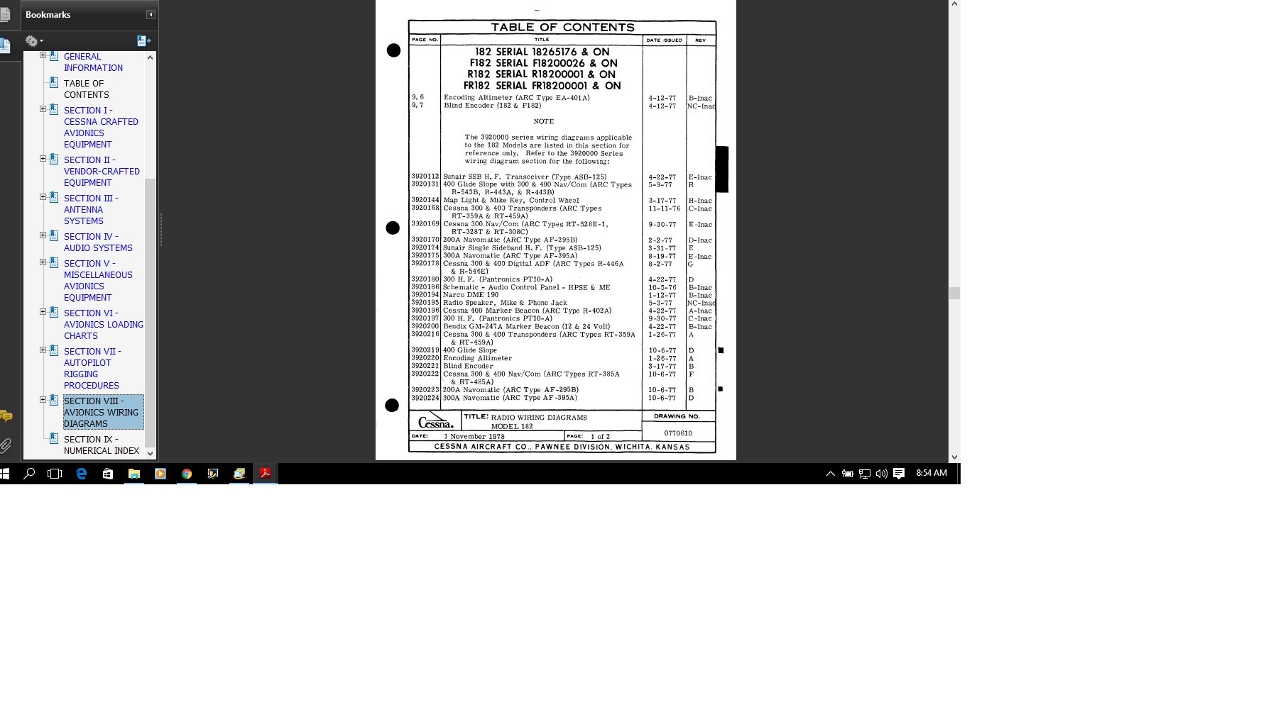 Textron Avionics Library 177rg, 182, U206, 210 and 337 D4580-2-13