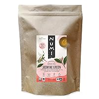 Organic Jasmine Green Tea, 16 Ounce Pouch, Loose Leaf Floral Green Tea, Brews 200 Cups, Caffeinated (Packaging May Vary)