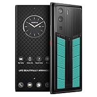 METAVERTU Race Track Calfskin Web3 5G Phone, Unlocked Android Smartphone, Secure Encrypted, Double Systems, 64MP Camera, 144Hz AMOLED Curved Display, Dual SIM, Fast Charge (Green, 18G+1T)
