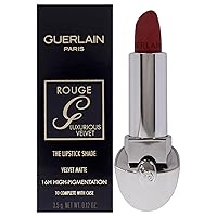 Guerlain Rouge G Luxurious Velvet Matte Lipstick - 888 Burgundy Red for Women - 0.12 oz Lipstick