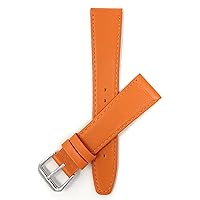 Bandini Leather Watch Band Strap - Classic - Slim - 2 Colors (With or Without Stitch) - 6mm, 8mm, 10mm, 12mm, 14mm, 16mm, 18mm, 20mm (Also comes in Extra Long, XL)