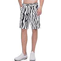 Lesmart Mens Golf Shorts Lightweight Summer Bermuda Stretch Relaxed Fit Shorts Golf with Pockets