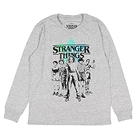 Strangers Things Boys' Character Sketch Demogorgon Long Sleeve T-Shirt