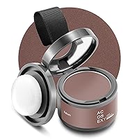 Root Touch Up Hair Color Powder,Root Cover Up Hairline Shadow Powder,Auburn for Thinning Hair for Women Eyebrows, Gray Hair Coverage Touch Up Hair Powder For Men Beard Line,Bald Spots (Auburn)
