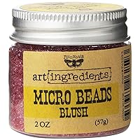 Prima Marketing Finnabair Art Ingredients Micro Beads, 2 oz, Blush