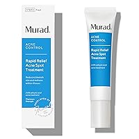 Rapid Relief Acne Spot Treatment – Acne Control Max Strength 2% Salicylic Acid Clear Gel Blemish Remover - Fast Active Acne Relief Backed by Science, 0.5 Oz