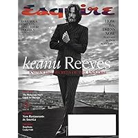 Esquire Magazine December Winter 2021 Keanu Reeves
