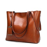 Fashion Tote Bag for Women Single Shoulder Leather Handbag Messenger Bag