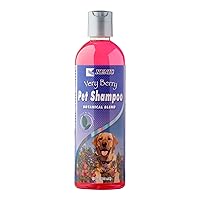Very Berry Botanical Blend Dog Shampoo, Natural Moisturizer & Exfoliate for A Deep Restorative Clean, Made in USA, Soap & Paraben Free