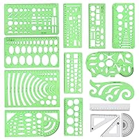 Pocket Chemist Bundle - Organic Chemistry Stencil Drawing Template -  Homework and Exam Editions (2-Pack)