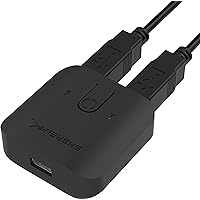 SABRENT USB 2.0 Sharing Switch for Multiple Computers and Peripherals LED Device Indicators (USB-SW20)