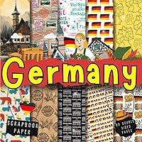 Germany scrapbook paper, 8.5x8.5, 10 Designs, 20 Double-Sided Sheets: Travel Scrapbooking Paper for Junk Journals, Decorative craft Paper for Gift, ... & Mixed Media, Origami, Collage & Card Making Germany scrapbook paper, 8.5x8.5, 10 Designs, 20 Double-Sided Sheets: Travel Scrapbooking Paper for Junk Journals, Decorative craft Paper for Gift, ... & Mixed Media, Origami, Collage & Card Making Paperback