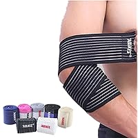 Elbow Wraps for Weightlifting (1 Pair), 35