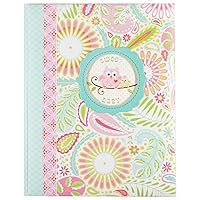 C.R. Gibson 'Sweet Baby' Pink Owl First Five Years Girl Memory Baby Book, 64pgs, 10'' W x 11.75'' H