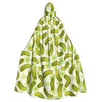 NEZIH Sunflower.1 Hooded Cloak for adults,Carnival Witch Cosplay Robe Costume,Carnival Party Supplies,185CM