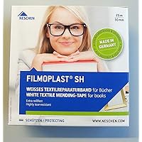 Filmoplast Sh - Self Adhesive White Linen Tape Set of 2