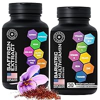 Bariatric Multivitamin with Iron and Optimized Saffron - Body and Mind Bundle