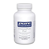 CholestePure Plus 120's - Supports Lipid Metabolism & Heart Health* - Berberine Supplement - with Citrus Bergamot - Gluten Free & Non-GMO - 120 Capsules