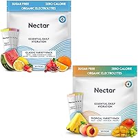 Classic & Tropical Variety Pack Bundle - 60 Total Packets (30 Tropical & 30 Classic Flavor Packets) - Sugar Free & 0 Calorie Electrolytes - Designed for Daily Hydration