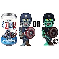 Vinyl Soda What If - Zombie Captain America w/Glow Chase