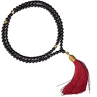 6mm Natural Baltic Cherry Amber 108 Mala Beads Necklace for women men, Tibetan Buddhism religious prayer, Yoga Meditation, Hand Knotted Japa Mala
