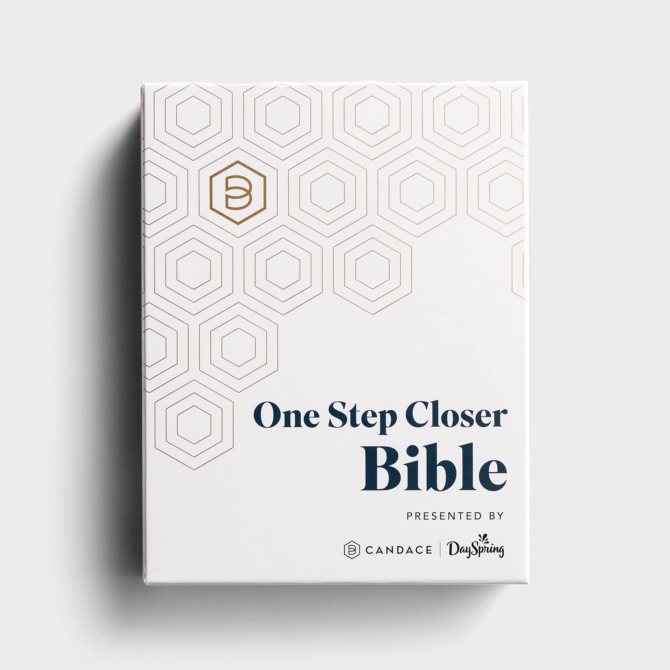 One Step Closer Bible NLT - Pink Watercolor Cloth