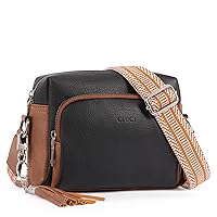 Vegan Leather Crossbody Handbags+Crossbody Bags for Women