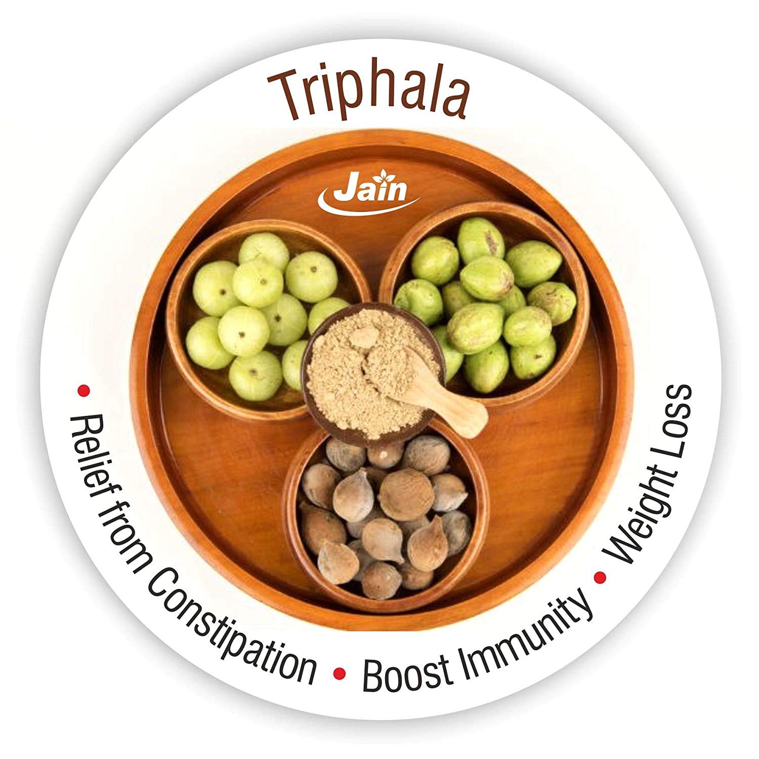 RR Group Jain Triphala Powder 500G