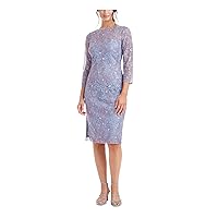 JS Collections Womens Blue Party Dress