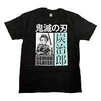 Demon Slayer Tanjiro Kamado Anime Officially Licensed Adult T Shirt