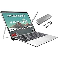Elite X2 G8 Folio Tablet w/Detachable Keyboard (4G LTE, 13
