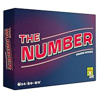 The Number Party Game Fun Risk Taking Strategy Board Game for Family Game Night Great Family Game for Kids and Adults Ages 8+ 3-5 Players Avg. Playtime 15 Min Made by Repos Production