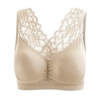 Lace Lift Bra for Women Smooth Sports Push Up Shapewear Comfort Underwire Training Soft Comfy