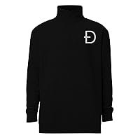 Dogecoin Fleece Pullover Black XL