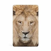 Majestic Lion Crowned with Mane USB Flash Drive Credit Card Design Thumb Drive Memory Stick
