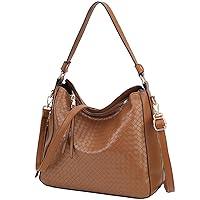 VX VONXURY Hobo Bags for Women, Stylish Ladies Purse and Handbag Faux Leather Shoulder Bags with Detachable Long Strap