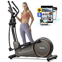 Niceday Elliptical Machine, Elliptical Exercise Machine for Home with Hyper-Quiet Magnetic Driving System, Elliptical Trainer with 15.5IN-18IN Stride, 16 Resistance Levels, 400LBS Loading Capacity