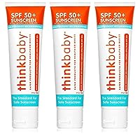Safe Sunscreen SPF 50, 3oz (Pack of 3)