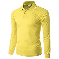 Men's Functional Coolmax Collar Long Sleeve T-Shirt